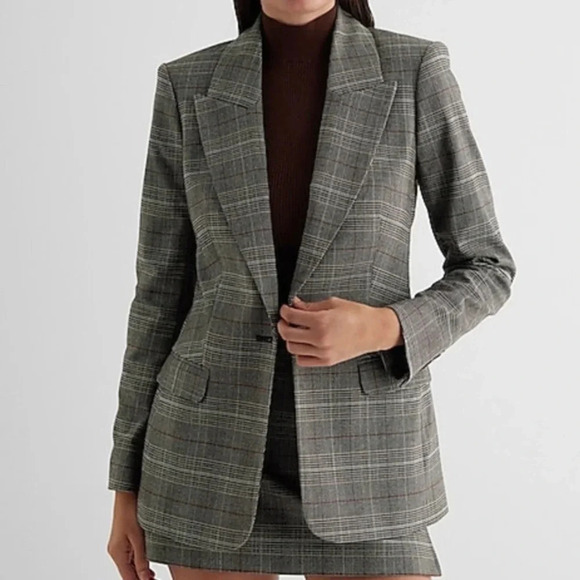 Express Plaid blazer - Picture 1 of 13